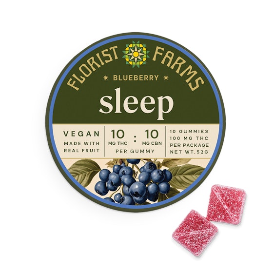 Florist Farms Blueberry Sleep 100mg