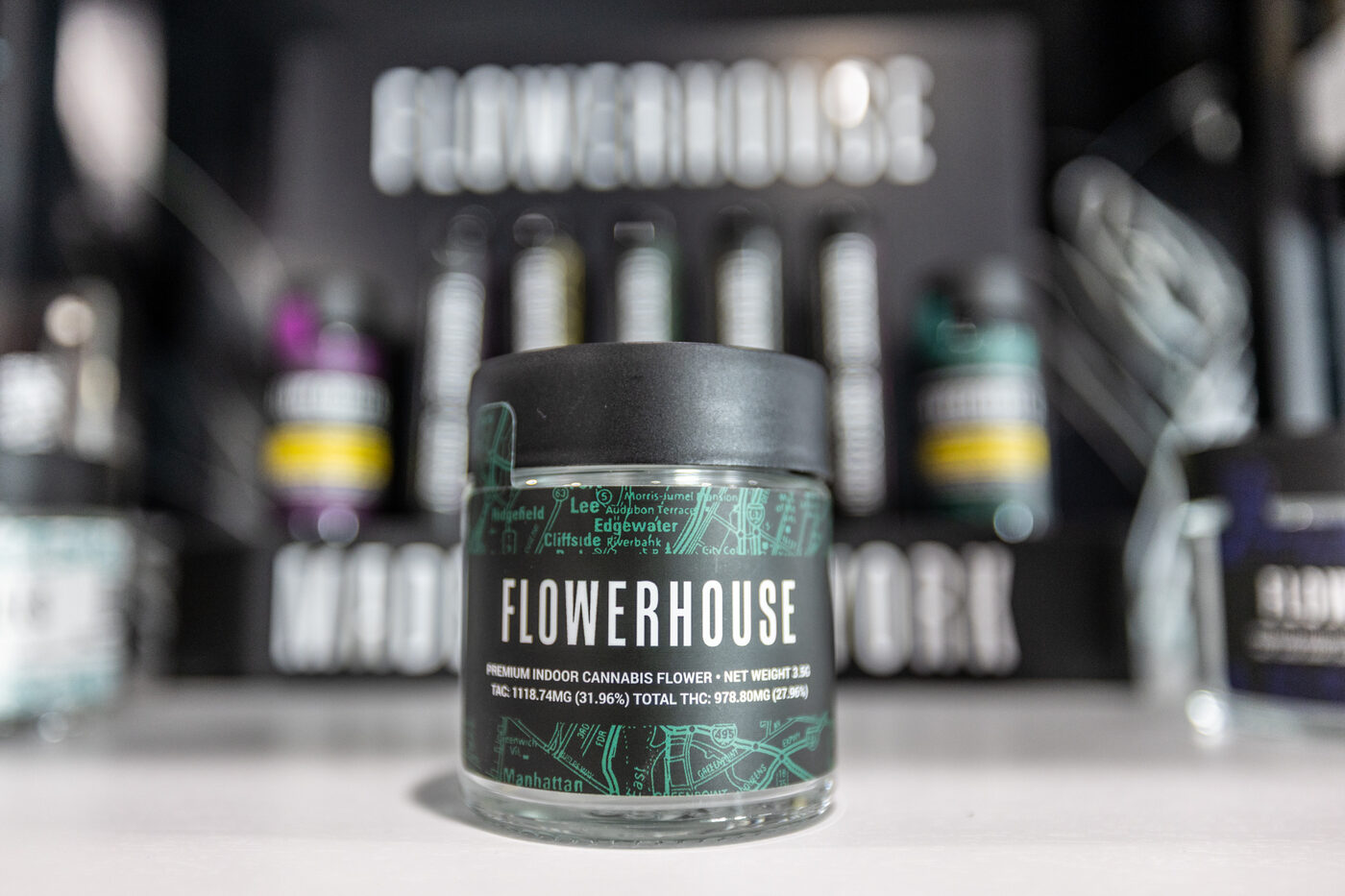 Curated cannabis products on the Starlife counter